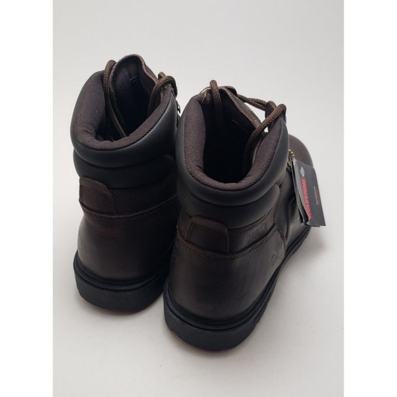 NWT Mens Wolverine Soft Toe Brown Leather Work Boots W08169 Size 13EW - Picture 4 of 7